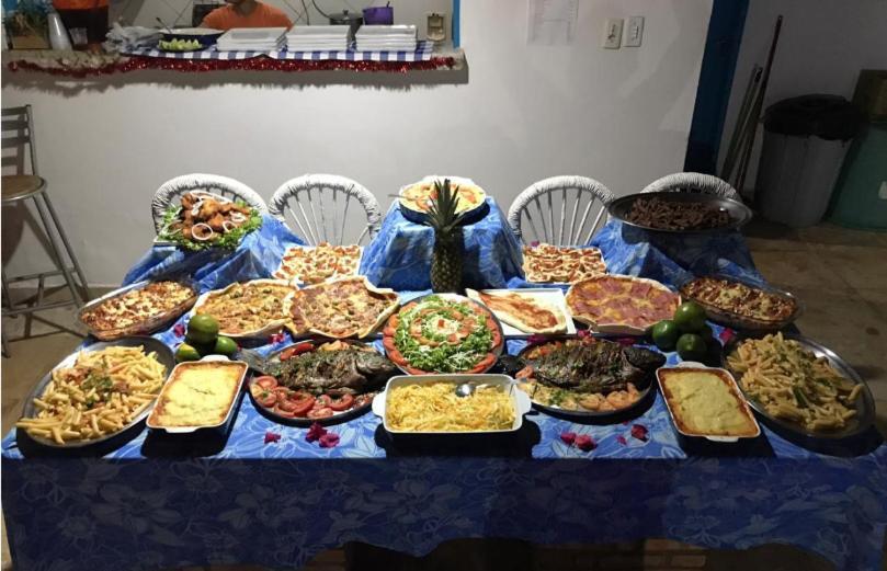 Pousada & Food 3 Abelhas Cumbuco Bagian luar foto